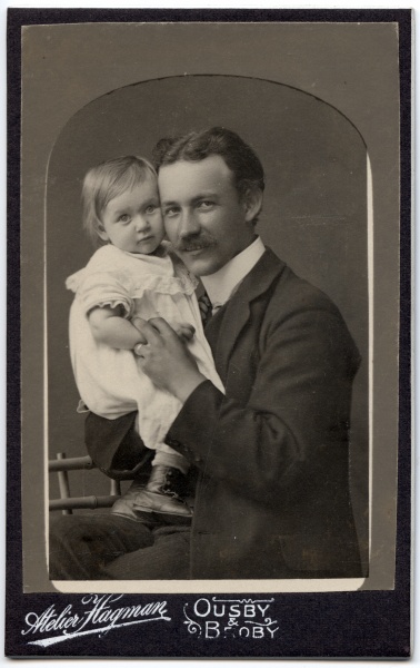 Edvin och Eva ca 1910